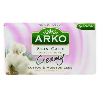 Мыло Arko Creamy хлопок и увлажнение 90г - купить, цены на ЕКО Маркет - фото 2