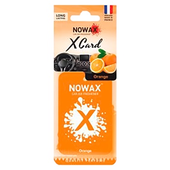Ароматизатор повітря Nowax X Card Orange - купити, ціни на Торба - фото 1