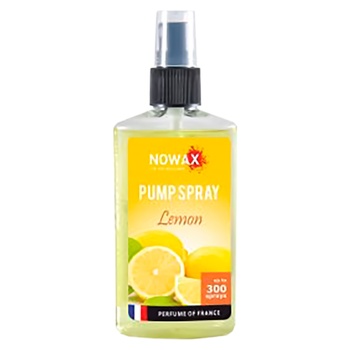 Ароматизатор повітря Nowax Pump Spray Lemon 75мл - купити, ціни на Таврія В - фото 1