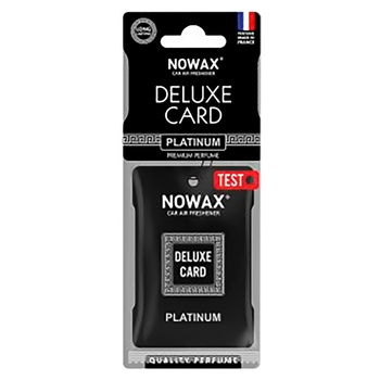 Ароматизатор Nowax Delux Card Platinum целюлозний - купити, ціни на Торба - фото 1