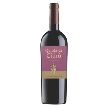 Вино Quinta de Cidro Cabernet Sauvignon Touriga Nacional червоне сухе 14,5% 0,75л - купити, ціни на WINETIME - фото 1