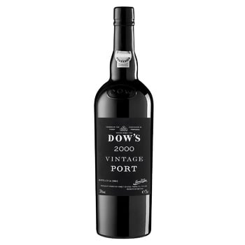 Портвейн Dow's Vintage 2000 красный сладкий 20% 0,75л - купить, цены на WINETIME - фото 1