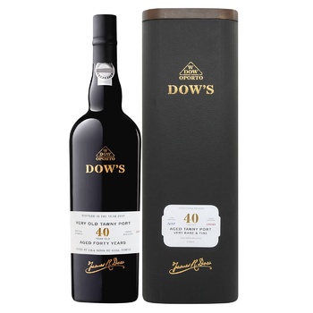 Dow's Tawny 40yo Red Sweet Port Wine 20% 0.75l - buy, prices for WINETIME - photo 1