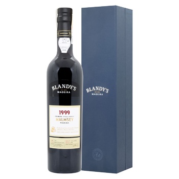 Вино Blandy's Colheita Malmsey 1999 белое крепленое сладкое 20% 0,5л - купить, цены на WINETIME - фото 1