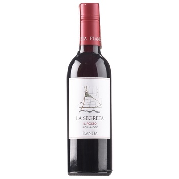 Planeta La Segreta Rosso Red Dry Wine 13% 0.375l - buy, prices for MegaMarket - photo 1