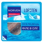 Norven Lofoten Herring Fillets in Oil 240g