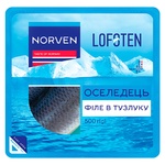Norven Herring Fillet on Skin in Brine 500g