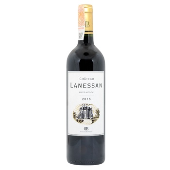 Вино Chateau Lanessan 2015 красное сухое 13,5% 0,75л - купить, цены на WINETIME - фото 1