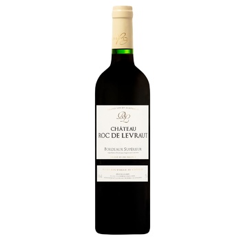 Вино Chateau Roc De Levraut червоне сухе 14% 0,75л - купити, ціни на WINETIME - фото 1