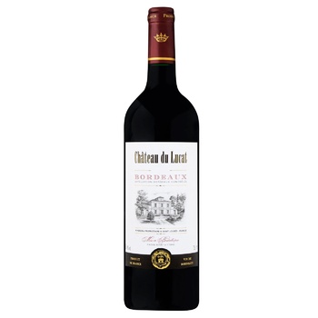 Вино Maison Bouey Chateau Du Lucat червоне сухе 14% 0,75л - купити, ціни на - фото 1