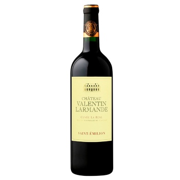 Вино Maison Bouey Chateau Valentin Larmande красное сухое 13.5% 0,75л - купить, цены на WINETIME - фото 1