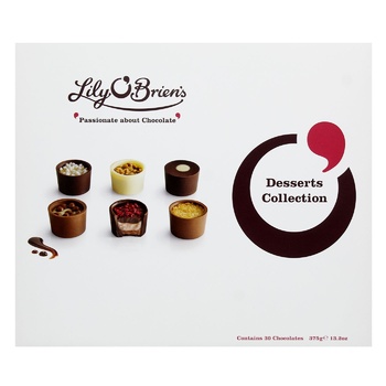 Цукерки Lily O’Brien’s Desserts Collection шоколадні 375г - купити, ціни на WINETIME - фото 2