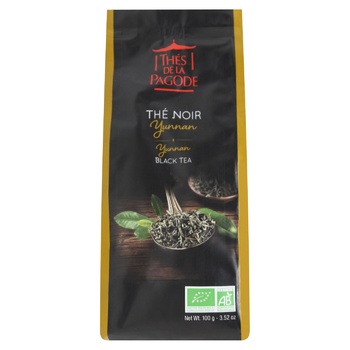 Thes De la Pagode Yunnan Black Tea 100g - buy, prices for WINETIME - photo 2