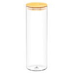 Wilmax Thermo Storage Сontainer with Bamboo Lid 10х27.5cm 1800ml