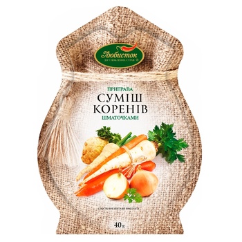 Приправа Любисток Смесь кореньев 40г - купить, цены на Auchan - фото 1