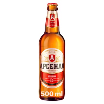 Arsenal Micne lager beer 8% 0.5l - buy, prices for NOVUS - photo 1