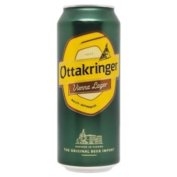 Ottakringer Wiener Original Light Beer 5.3% 0.5l - buy, prices for - photo 1