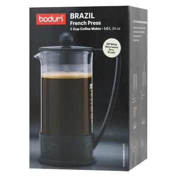 Френч-прес Bodum Brazil білий 1л - купити, ціни на WINETIME - фото 1