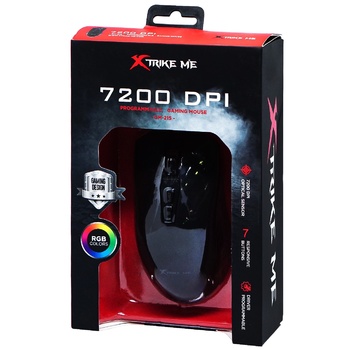 Xtrike Me Wired Gaming Mouse GM-215 RGB Black