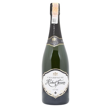 Шампанське Hubert Favier Brut Nature біле брют 12% 0,75л - купити, ціни на WINETIME - фото 1