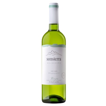 Вино Sonsierra Seleccion Blanco біле сухе 13% 0,75л - купити, ціни на WINETIME - фото 1