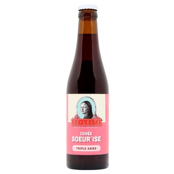 De Leite Cuvee Soeur'Ise Red Unfiltered Beer 8% 0.33l - buy, prices for WINETIME - photo 1