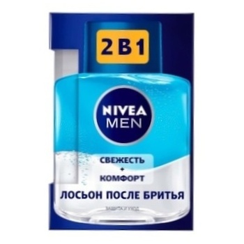 Nivea Freshness and Comfort 2in1 After Shave Lotion 100ml - buy, prices for Auchan - photo 3