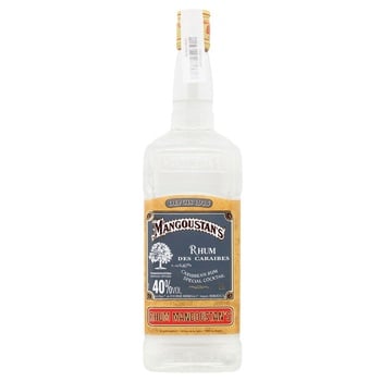 Mangoustan's Blanc Rum 40% 1l