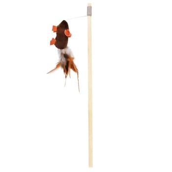 Trixie Stick with Mouse and Feathers 50cm - buy, prices for Auchan - photo 1