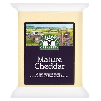 Wensleydale Mature Cheddar Cheese 50-54% 200g - buy, prices for - photo 1