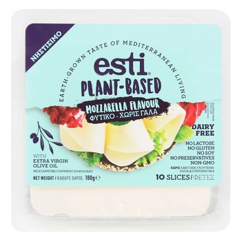 Esti Mozzarella Vegan Cheese 180g - buy, prices for WINETIME - photo 1