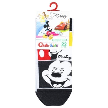 Conte Kids Disney Black-Light Gray Children's Socks 22s - buy, prices for NOVUS - photo 1