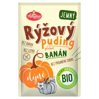 Amylon Gluten Free Rice Pudding with Banana and Pumpkin 40g - buy, prices for WINETIME - photo 1