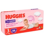 Huggies 3 Panties Diapers for Girls 6-11kg 44pcs