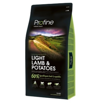 Корм сухий Profine Light з ягням та картоплею для собак із зайвою вагою 15кг - купити, ціни на MasterZoo - фото 1