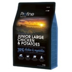 Profine Dry Food with Chicken and Potatoes for Puppies of Large Breeds 3kg