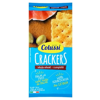 Colussi Whole Grain Crackers 250g - buy, prices for WINETIME - photo 2