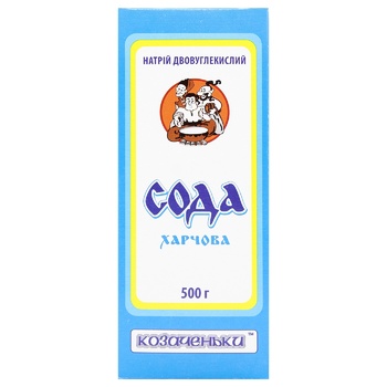 Kozachenky Baking Soda Sodium Bicarbonate 500g - buy, prices for ULTRAMARKET - photo 2