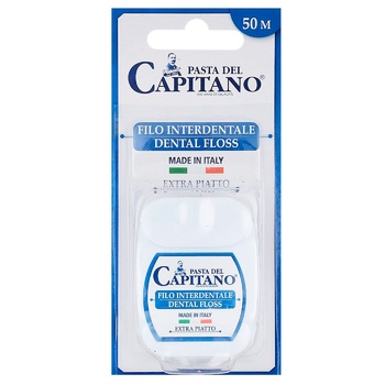 Del Capitano Dental Floss 50m - buy, prices for MegaMarket - photo 1