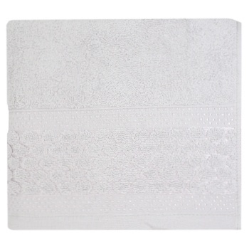 Home Line Mia Gray Terry Towel 50x90cm - buy, prices for MegaMarket - photo 1