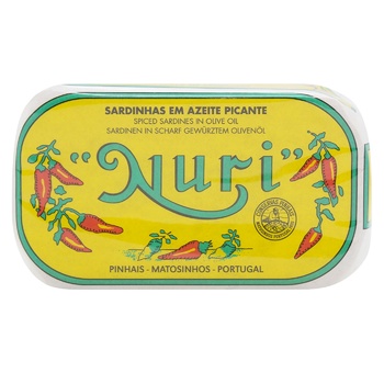 Nuri Spiced Sardine in Olive Oil 125g - buy, prices for WINETIME - photo 2