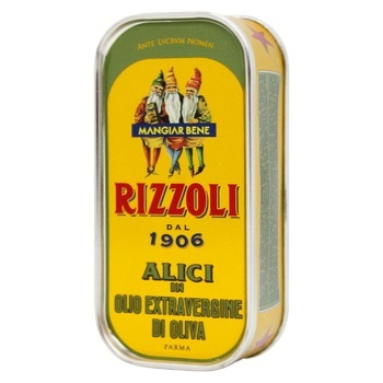 Анчоуси Rizzoli в оливковій олії 90г - купити, ціни на За Раз - фото 1