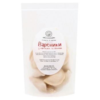 Pelmen & Varenik Pierogi with Potatoes and Bacon 500g - buy, prices for WINETIME - photo 1