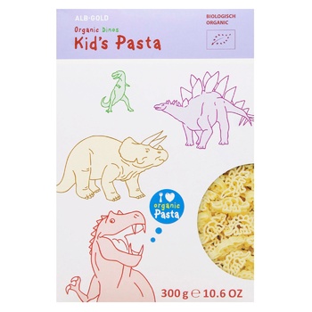 Alb-Gold Dinos Organic Kid's Pasta 300g - buy, prices for WINETIME - photo 2