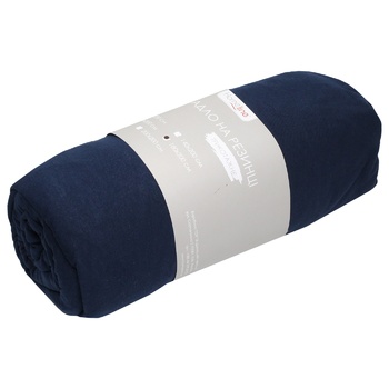 Home Line Dark Blue Knitted Bed Sheet 180х200cm - buy, prices for - photo 2