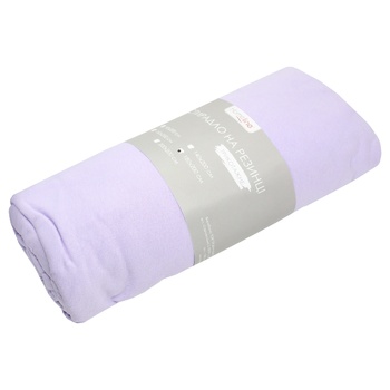 Home Line Lilac Knitted Bed Sheet 180х200cm - buy, prices for ULTRAMARKET - photo 2