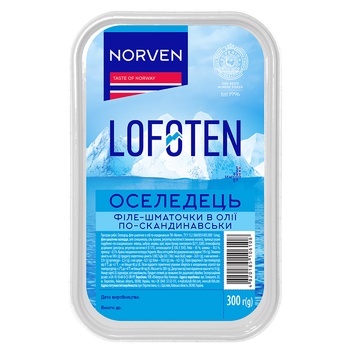 Norven In Scandinavian Herring Fillet Pieces in Oil 300g - buy, prices for Za Raz - photo 3