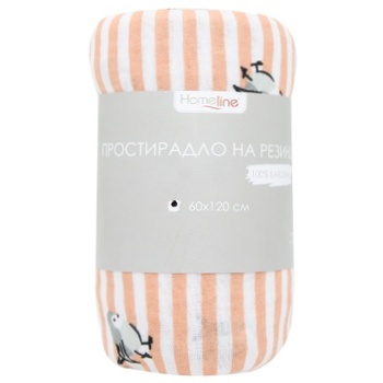 Home Line Birds Knitted Sheet 60х120cm - buy, prices for MegaMarket - photo 1