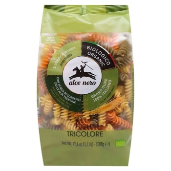 Alce Nero Fusilli Durum Wheat Pasta with Tomato and Spinach 500g - buy, prices for WINETIME - photo 2
