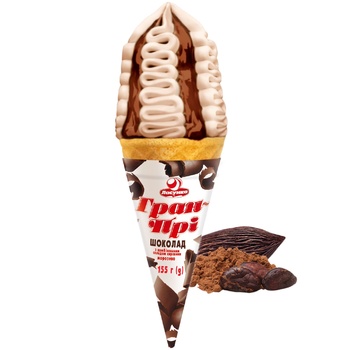 Lasunka Ice Cream Grand Prix Chocolate 155g - buy, prices for Supermarket "Kharkiv" - photo 1